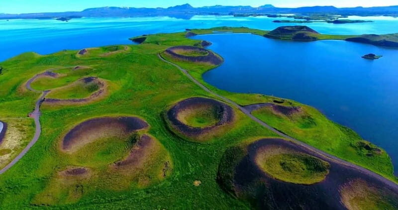 From Akureyri: Mývatn Lake & Goðafoss CruiseShip tour +Lunch - Dimmuborgir lava fields: short walk, big visual oddness