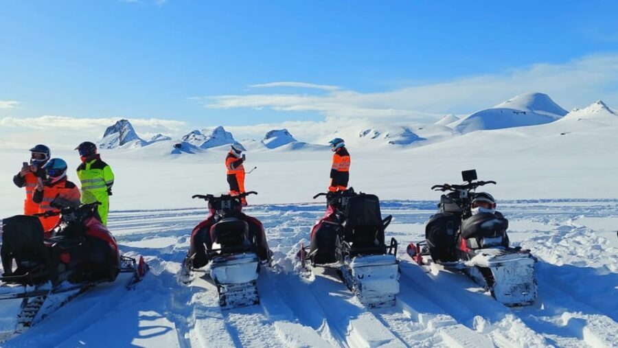 From Geysir: Snowmobile Adventure on Langjökull Glacier - Skjól gear-up: how they keep you warm without overthinking it