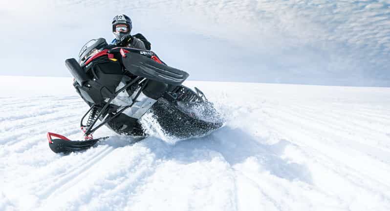 From Geysir: Snowmobiling & Ice Cave on Langjökull Glacier - One hour on Langjökull: Driving at 1,450 meters and what you’ll notice
