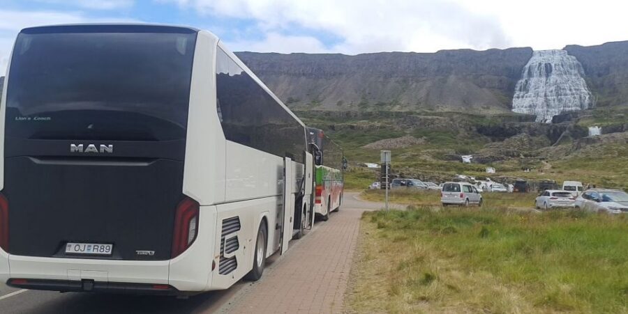 From Isafjordur: Dynjandi Waterfall Guided Day Trip by Bus - Dynjandi Waterfall: the 100-meter payoff you can plan around