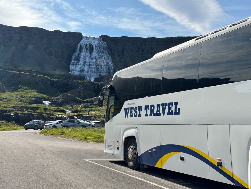 From Isafjordur: Dynjandi Waterfall Guided Day Trip by Bus - Scenic driving details that matter on a Westfjords day