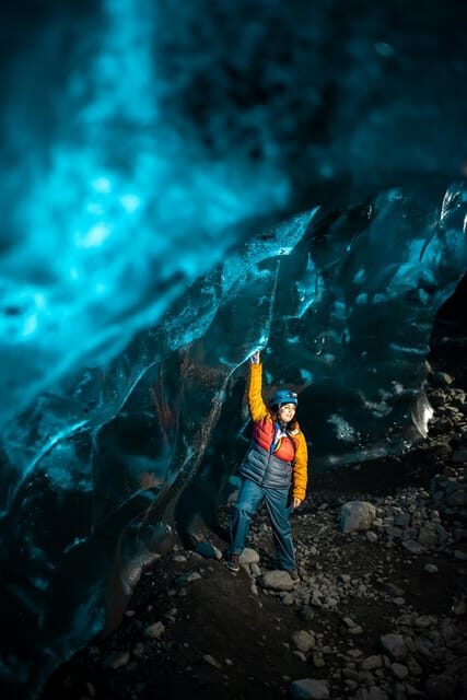 From Jökulsárlón: Vatnajökull Glacier Blue Ice Cave Tour - Breiðamerkurjökull Stop: Photos, Walking Prep, and Glacier Context