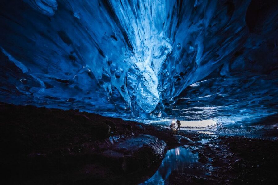From Jökulsárlón: Vatnajökull Glacier Blue Ice Cave Tour - The Glacier Walk to the Cave: How Much Hiking to Expect