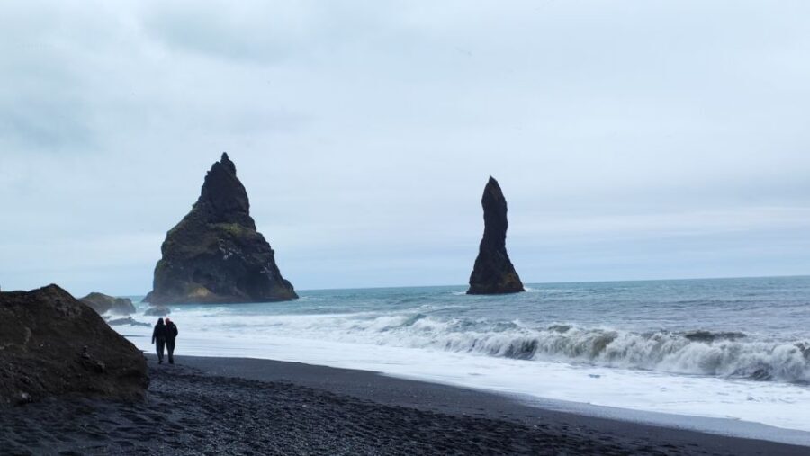 From Reykjavik: 3-Day South Coast Winter Tour with Ice Cave - Vik stop on the return: a turf church and one last warm break