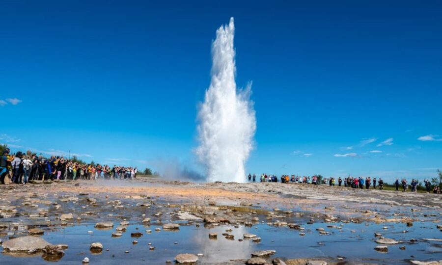 From Reykjavik: Full Day Whale Watching & Golden Circle Tour - The Switch From Sea to Road: Reykjavík to the Golden Circle