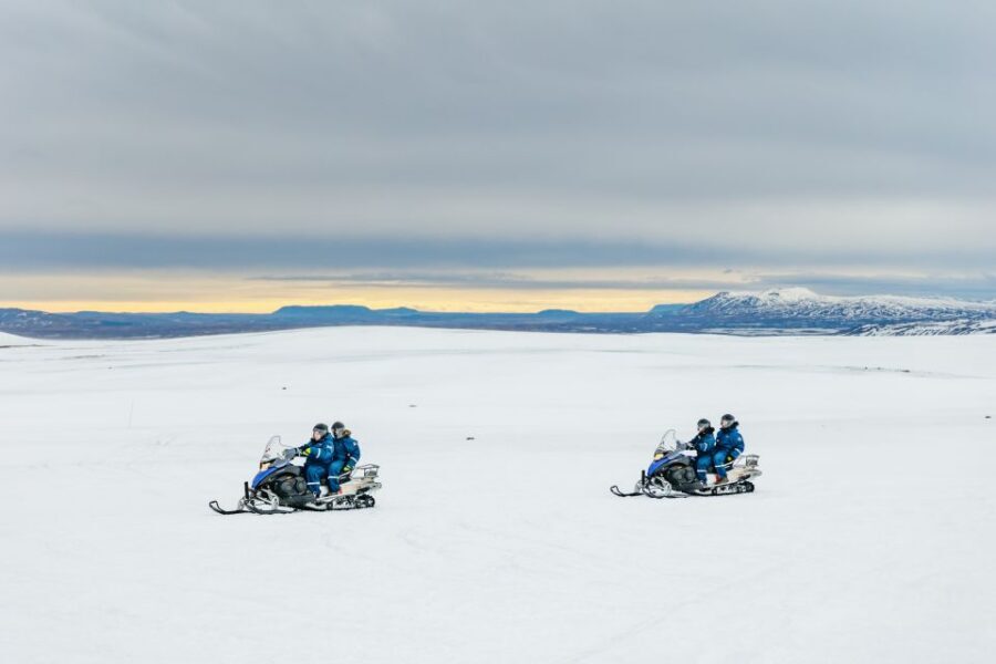 From Reykjavik: Golden Circle and Glacier Snowmobile Tour - Early bus, smart audio, and a day that moves