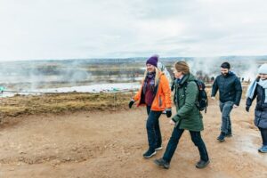 From Reykjavik: Golden Circle and Glacier Snowmobile Tour - Þingvellir National Park: rift valley views and the Viking-era frame