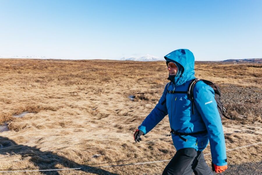 From Reykjavik: Golden Circle and Glacier Snowmobiling - Gullfoss Waterfall: full-force nature and a “don’t miss” viewpoint