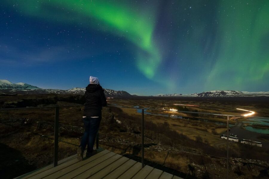 From Reykjavik: Golden Circle and Northern Lights Tour - Gullfoss Waterfall: The 32-Meter Drop That Hits Hard