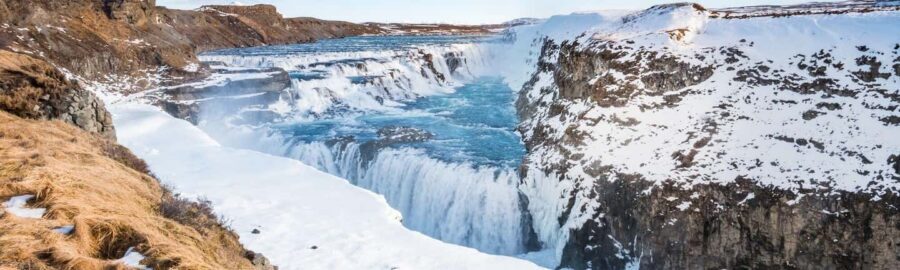 From Reykjavik: Golden Circle and Secret Lagoon Day Tour - Gullfoss Waterfall: The Hvítá Canyon Moment