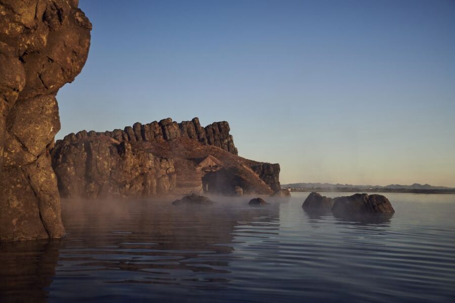From Reykjavik: Golden Circle Guided Tour & Sky Lagoon Visit - Sky Lagoon on the cliffs: the 7-step spa ritual and Atlantic views