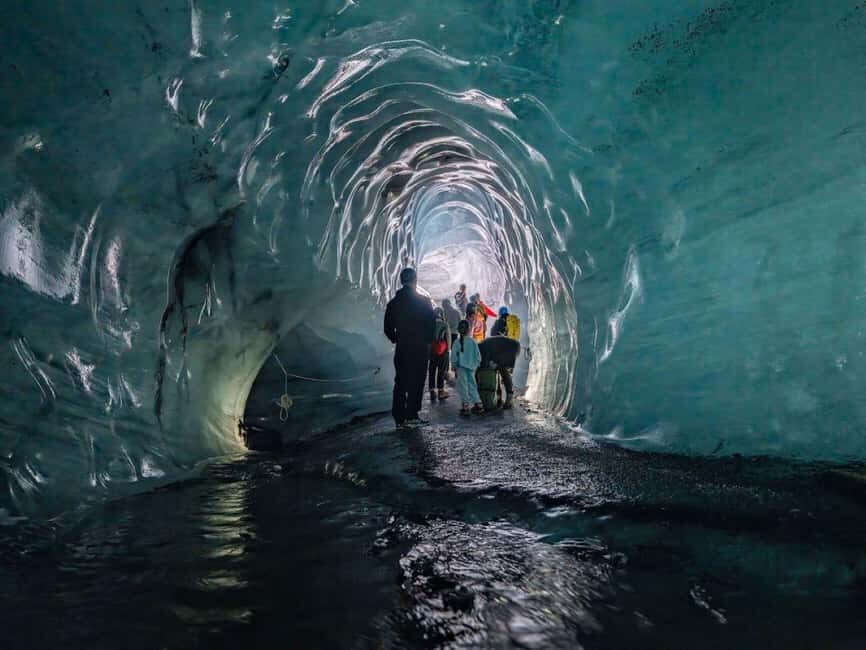 From Reykjavik: Katla Ice Cave and South Coast Day Tour - Reynnisfjara Black Sand Beach: Basalt Columns and Atlantic Swells