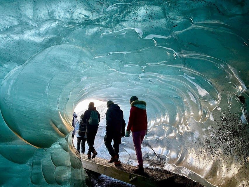 From Reykjavik: Katla Ice Cave and South Coast Day Tour - Katla Ice Cave on a Super-Jeep: Crampons, Helmets, and Volcano Stories