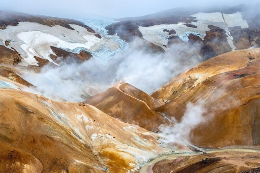 From Reykjavik: Kerlingarfjöll Hiking Day Tour - Driving back past Gullfoss: the day’s rhythm