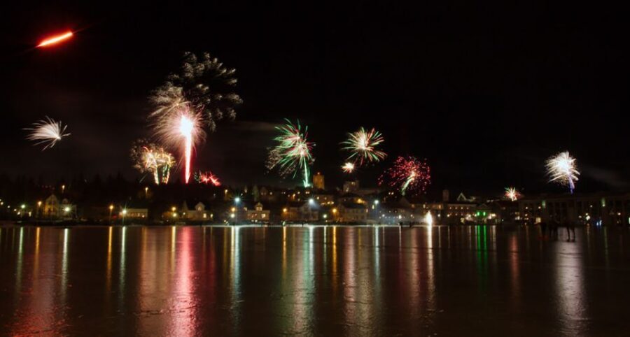 From Reykjavik: New Years Fireworks by Boat - Arctic Rose at Sea: Why Fireworks From the Water Feel Better