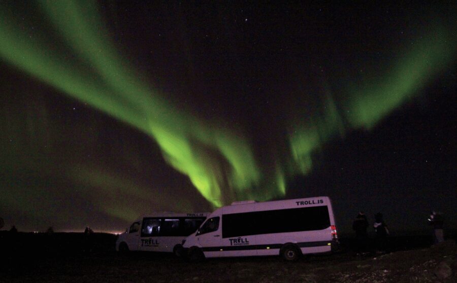 From Reykjavik: Northern Lights Tour with Hot Cocoa & Photos - Where the Tour Goes: Stops Designed for Clearer Skies