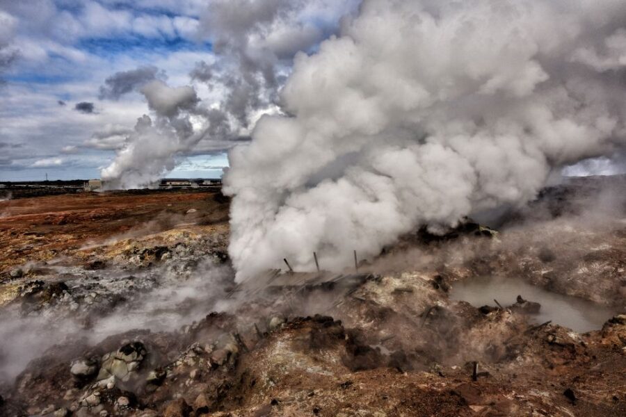 From Reykjavik: Reykjanes Geopark Tour & Airport Transfer - Gunnuhver mud pools: steaming ground and that ghost-story energy