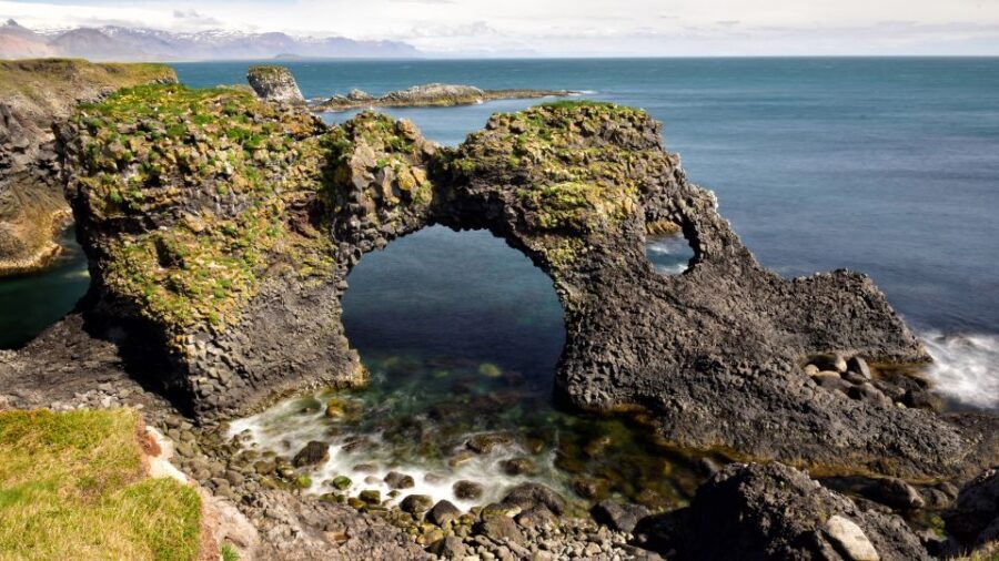 From Reykjavik: Snaefellsnes National Park - Small Group - Borgarnes and Gerðuberg cliffs: quick stops that reset your eyes