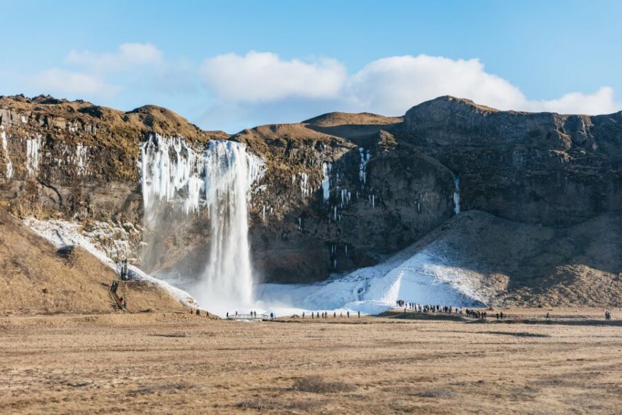From Reykjavik: South Coast & Glacier Hike - Reynisfjara black sand and Reynisdrangar: basalt, caves, and real safety