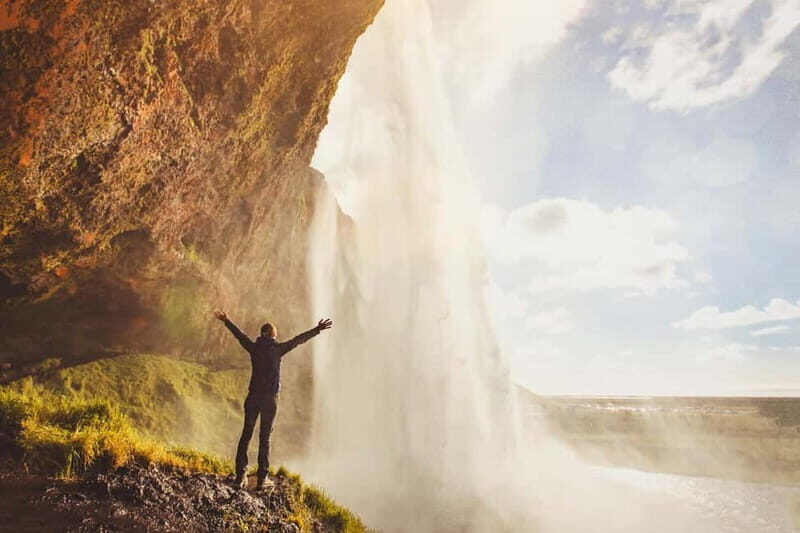 From Reykjavík: South Coast Highlights Day Tour - Seljalandsfoss and the canyon moment of Gljúfrabúi