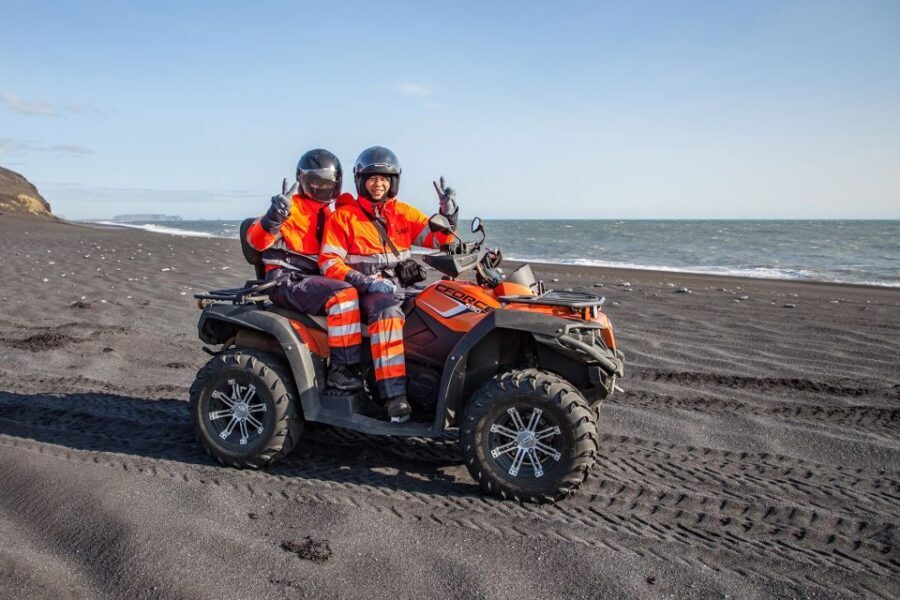 From Reykjavik: South Coast, Plane Wreck, & Beach ATV Tour - The 2-Hour Quad Ride on Black Sand (Sólheimasandur): What It’s Like