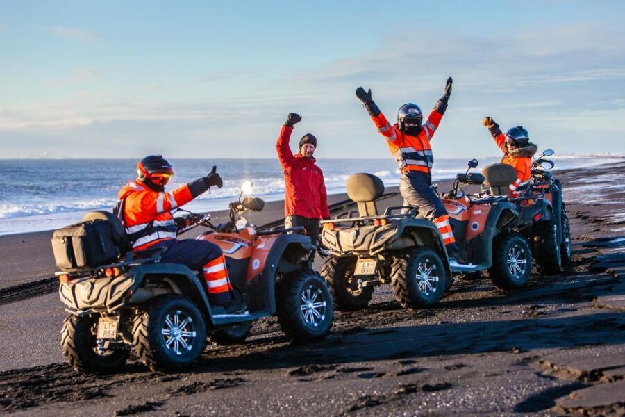 From Reykjavik: South Coast, Plane Wreck, & Beach ATV Tour - Seljalandsfoss: Walking Behind the Water (Yes, You Get Wet)