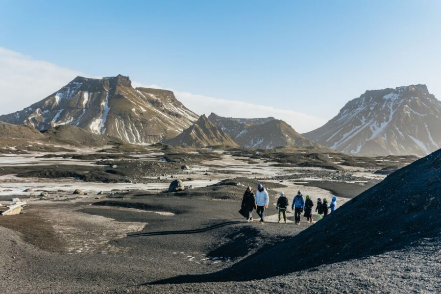 From Vik: Katla Ice Cave and Super Jeep Tour - The glacier walk part: crampons, helmets, and a route that works for first-timers