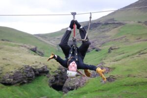 From Vík: Zipline and Hiking Adventure Tour - Getting there from Vik: meeting point and first steps