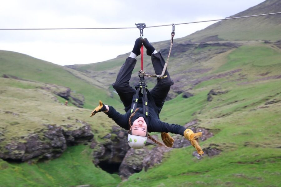 From Vík: Zipline and Hiking Adventure Tour - Getting there from Vik: meeting point and first steps