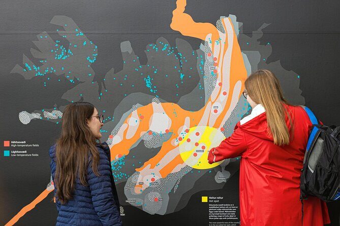 Geothermal Energy Exhibition Entry Ticket - The views: turbine halls and outside equipment