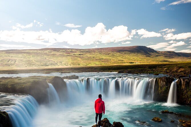 Godafoss Waterfall & Turf House Half-Day Tour from Akureyri Port - Goðafoss Waterfall: the Gods name, plus a real historical turning point