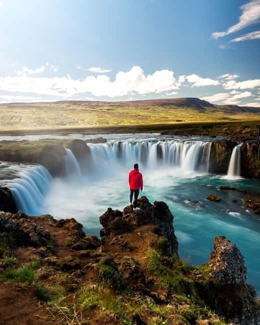 Godafoss Waterfall & Turf House Tour from Akureyri Port - Goðafoss Waterfall: What You’ll See in 45 Minutes