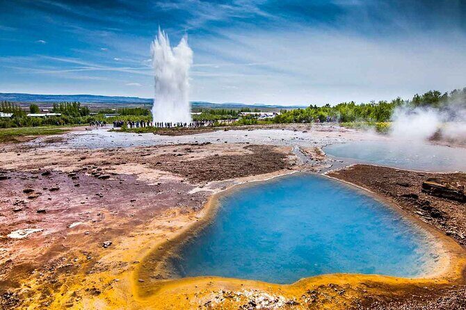 Golden Circle - Haukadalur and the geyser field: steam, timing, and Strokkur’s repeat performance