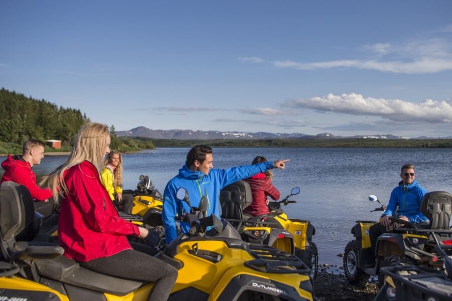 Golden Circle and ATV: Full-Day Combo Tour from Reykjavík