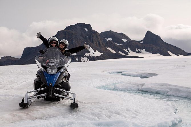 Golden Circle and Glacier Snowmobile Experience from Reykjavik