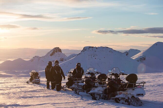 Golden Circle and Glacier Snowmobiling Day Trip from Reykjavik - Gullfoss Falls: the waterfall that earns its fame