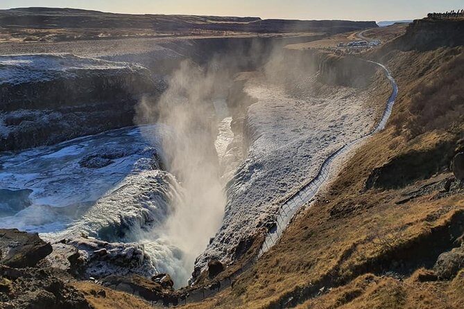 Golden Circle and Kerid Volcanic Crater Small-Group Day Tour - Gullfoss waterfall: short stop, big power