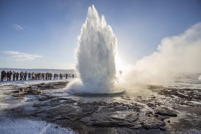 Golden Circle, Bruarfoss & Kerid Crater by Minibus from Reykjavik