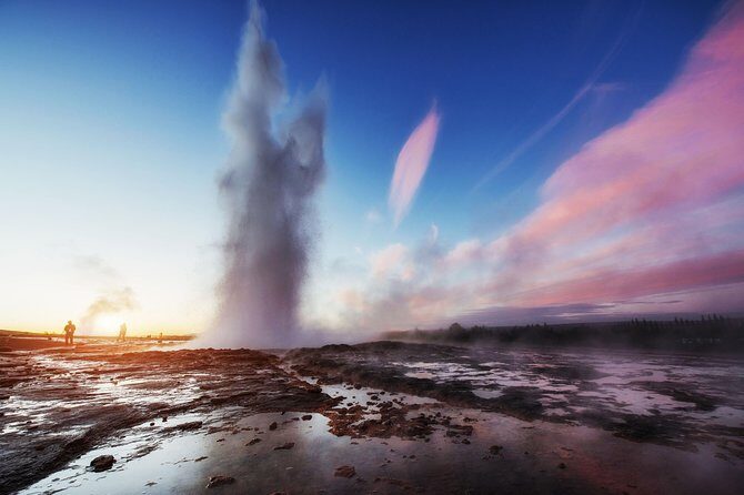 Golden Circle Day Trip with Fridheimar Greenhouse visit from Reykjavik - Gullfoss waterfall: a short stop that still hits hard