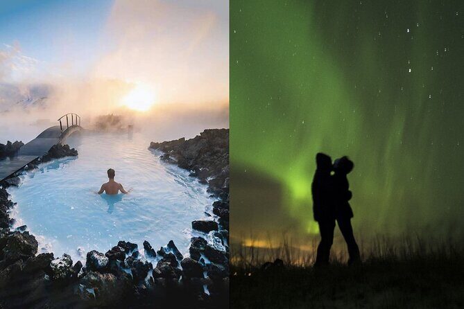 Golden Circle, Northern Lights and Blue Lagoon Tour with Ticket - A three-part day in one seat: Golden Circle, Blue Lagoon, aurora
