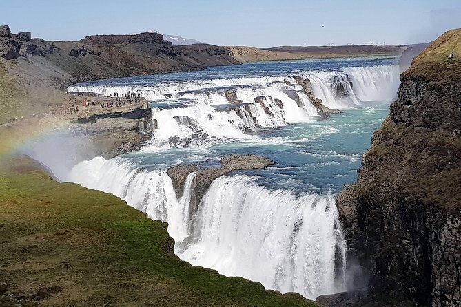Golden Circle & South Coast Tour - Skógafoss and Seljalandsfoss: waterfall country in one line