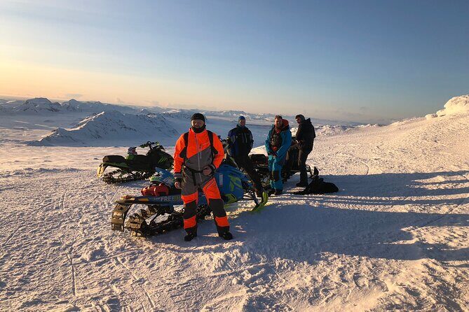 Golden Circle Super Jeep Adventure with Snowmobiling on Glacier - One hour snowmobiling on Langjökull: safety, gear, and what affects the views