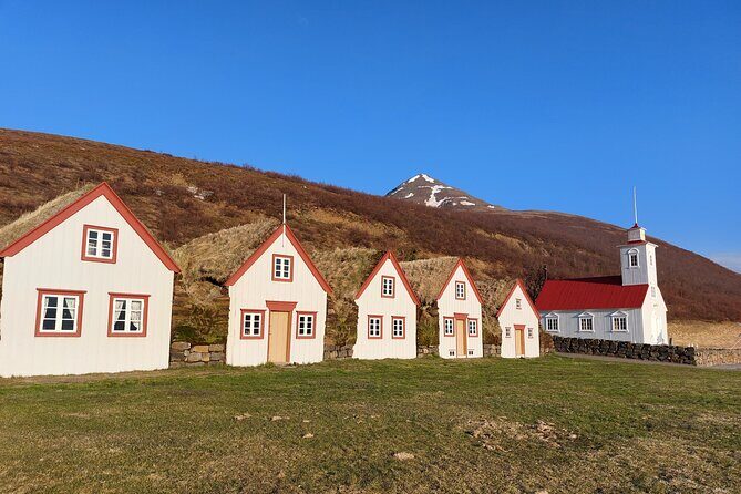 Half-Day Combo Tour to Goðafoss, Laufas and The Christmas House - Stop 2: Laufás turf houses and museum time that feels lived-in