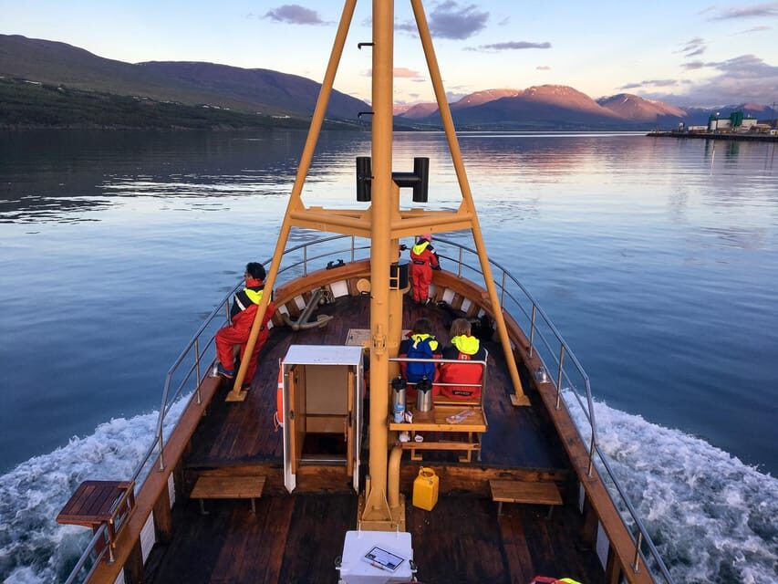 Hauganes: Whale Watching North Iceland - The ship: renovated oak fishing boats and a comfort-first setup