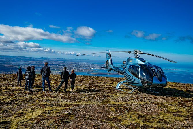 Helicopter Tour with Mountain Summit Landing from Reykjavik - The Reykjavik Flyover: Harpa, Perlan, Hallgrimskirkja From Above