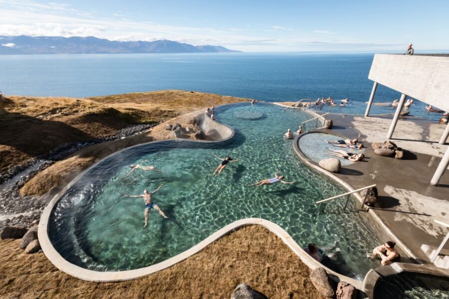 Husavik: GeoSea Geothermal Baths Entrance Ticket - Views From the Water: Skjálfandi Bay, Whales, and the Northern Lights
