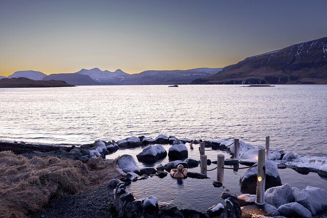 Hvammsvík Hot Spring with Return Transfers from Reykjavík - What makes Hvammsvík more than a soak: the views, food, and swim-up bar