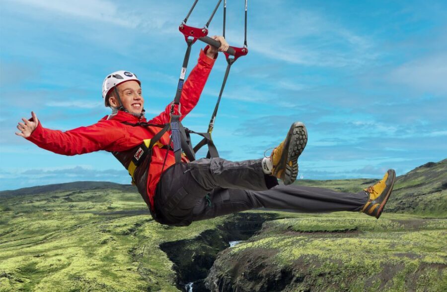 Hveragerdi: Mega Zipline Experience - The van transfer and why it keeps the experience efficient