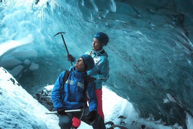 Ice Cave Captured - Professional Photos Included - Gear, harnesses, and crampons: how to prepare so you enjoy it