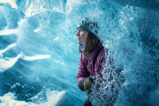 Ice Cave Captured - Professional Photos Included - The 12:00 pm start and the Jökulsárlón meeting point
